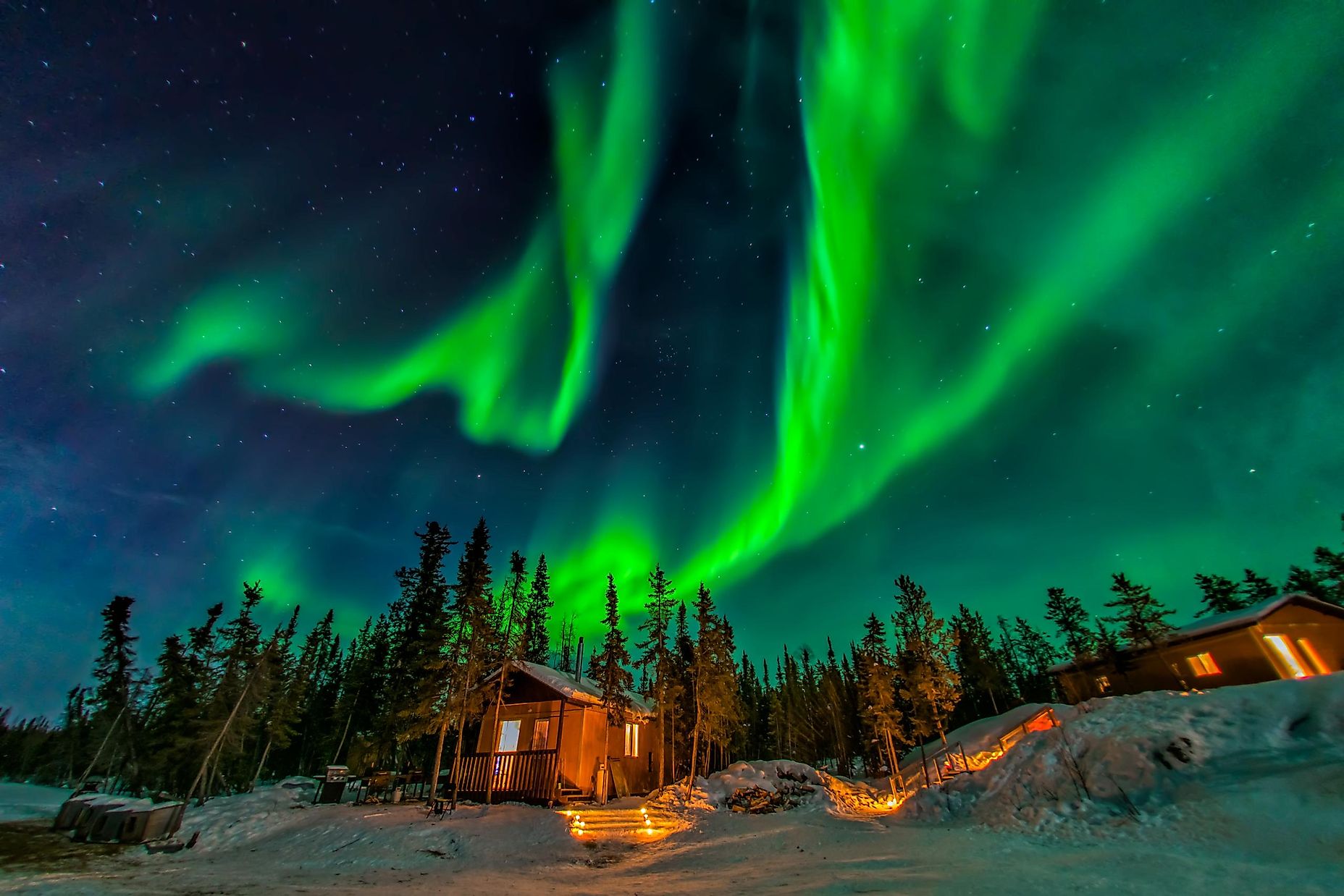 best time to see northern lights in alaska