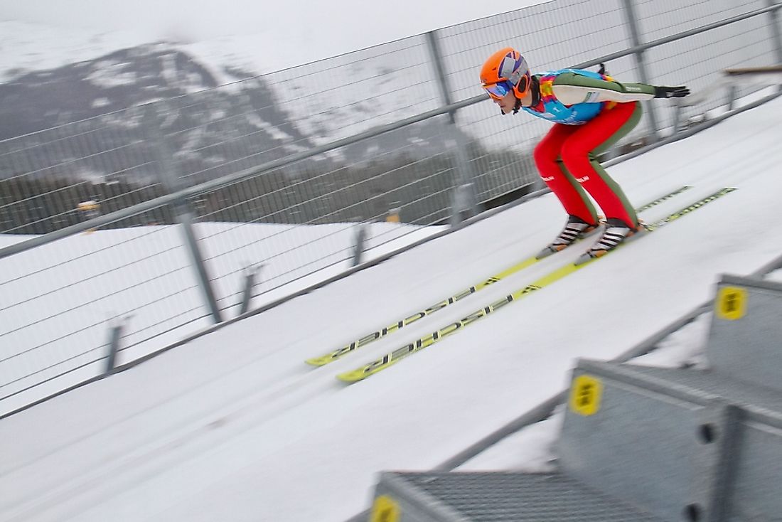 Winter Olympic Games Ski Jumping WorldAtlas