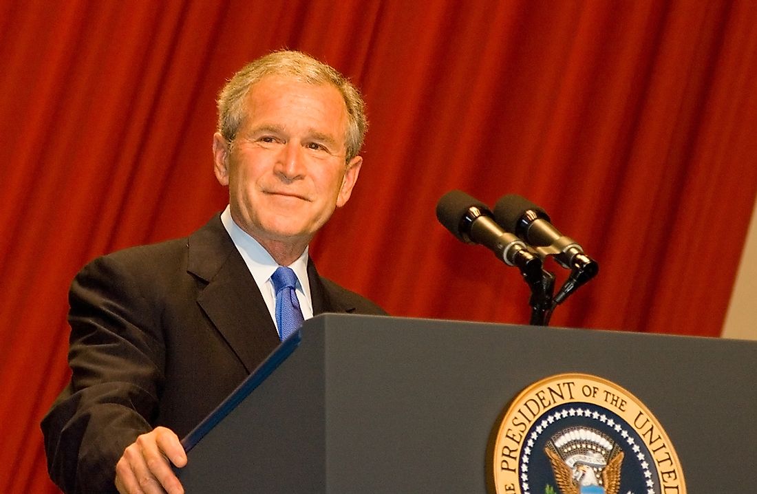 George W. Bush – 43rd President Of The United States - Worldatlas