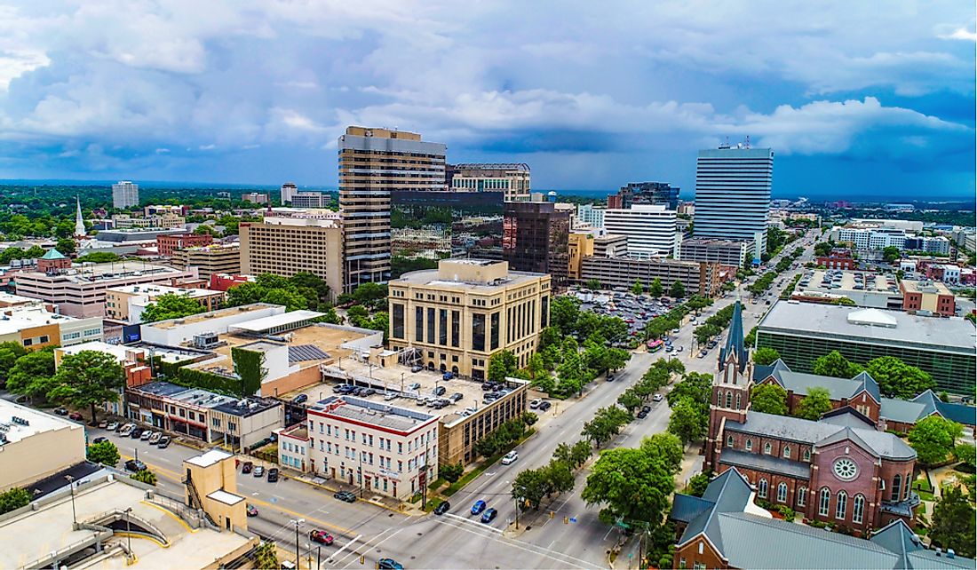 The Biggest Cities In South Carolina WorldAtlas