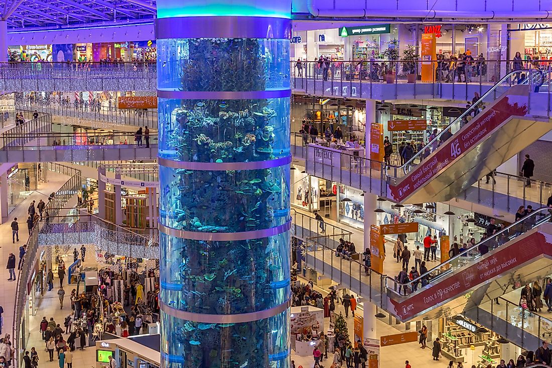 The Largest Shopping Malls In Europe WorldAtlas