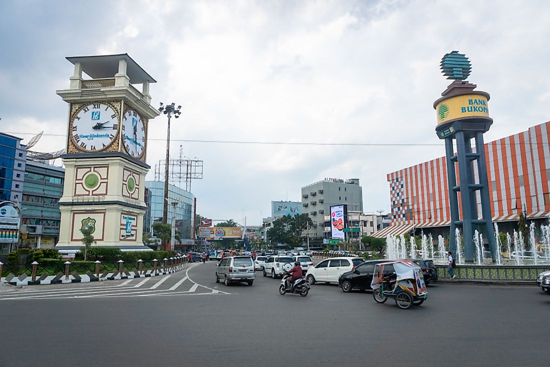 The 10 Largest Cities In Sumatra - WorldAtlas