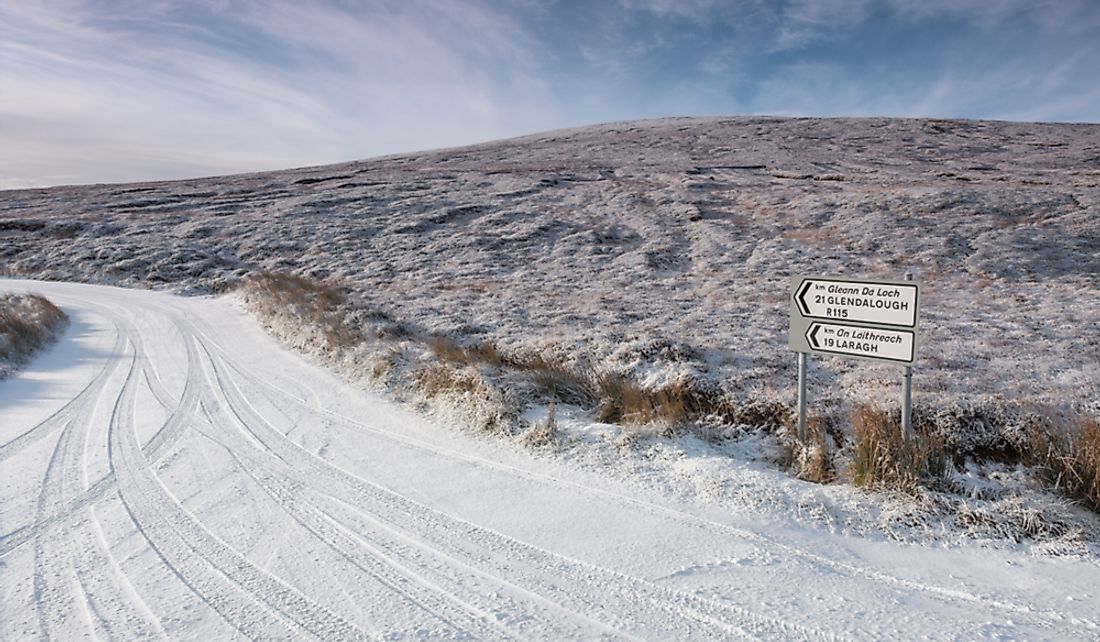 Does It Snow In Ireland? WorldAtlas