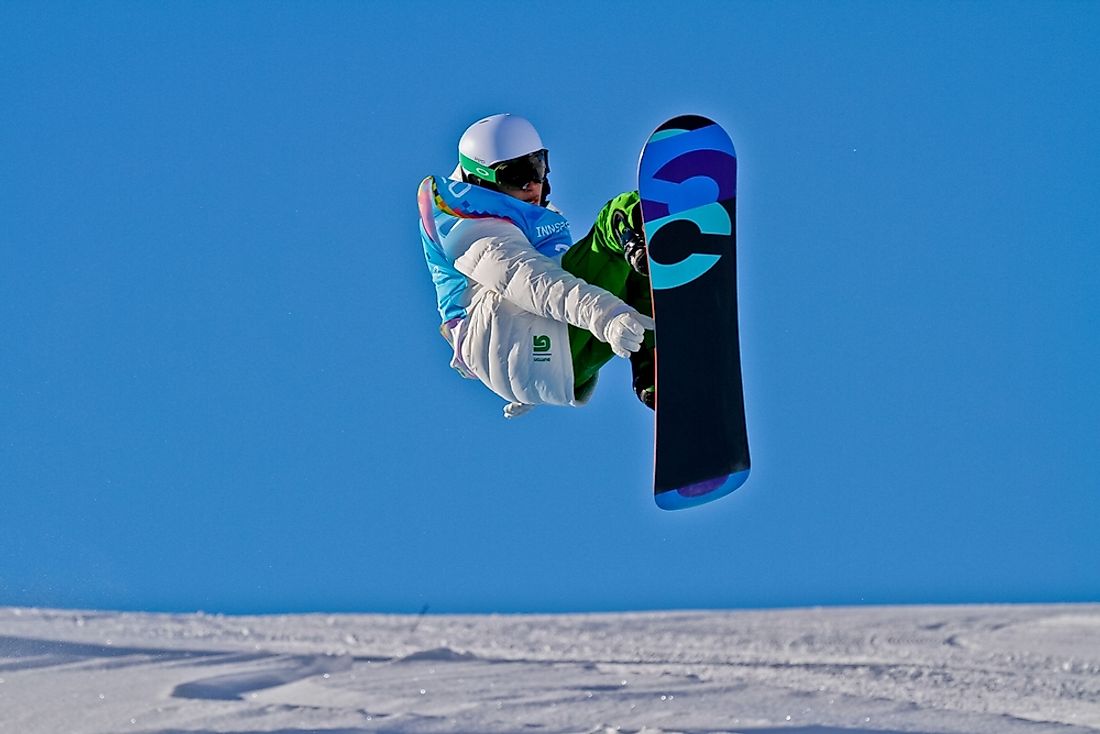 Winter Olympic Games: Snowboarding - WorldAtlas