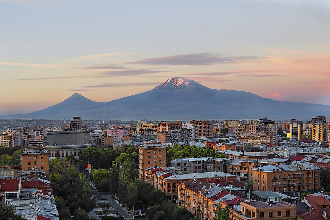 Biggest Cities In Armenia - WorldAtlas