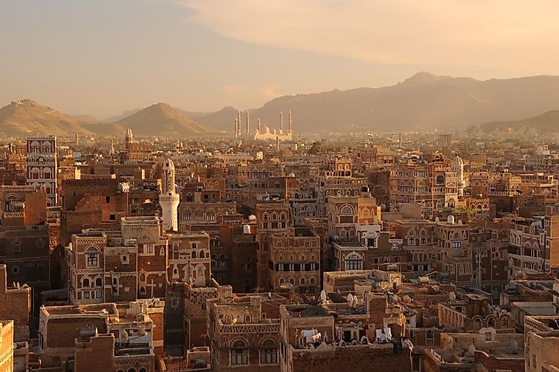 The Biggest Cities In Yemen - WorldAtlas