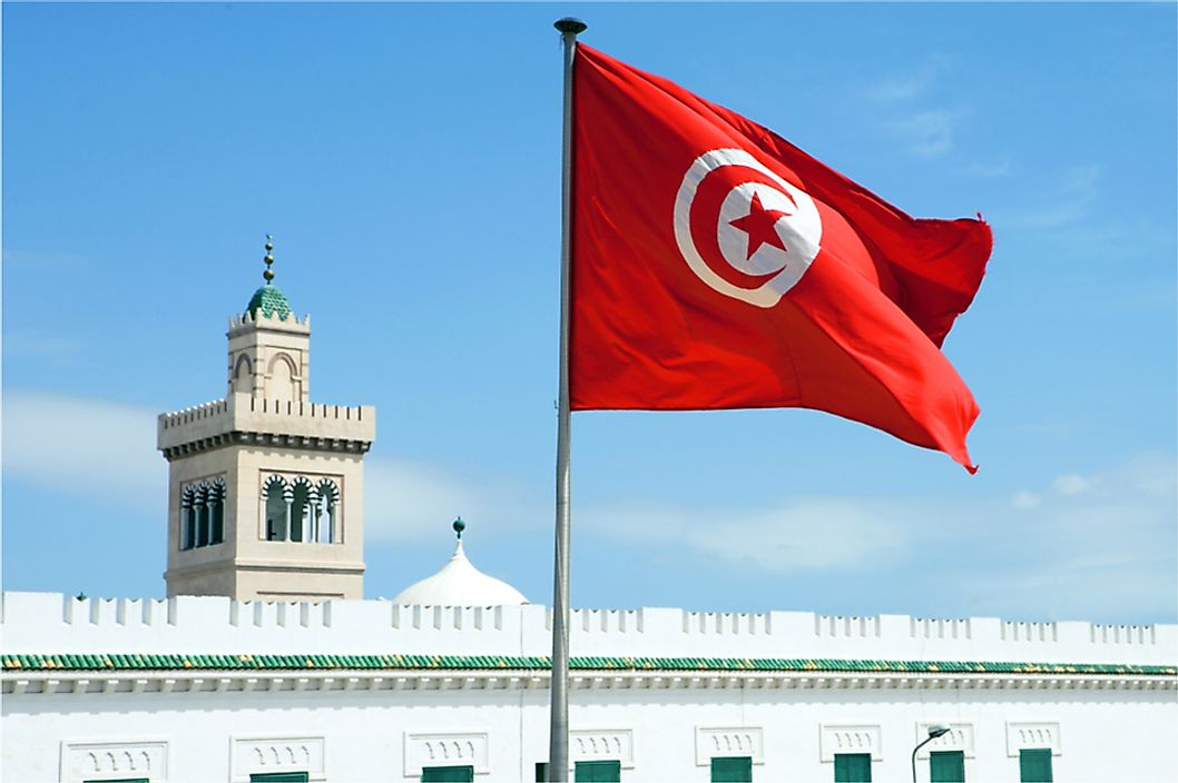 What Do the Colors and Symbols of the Flag of Tunisia Mean? - WorldAtlas