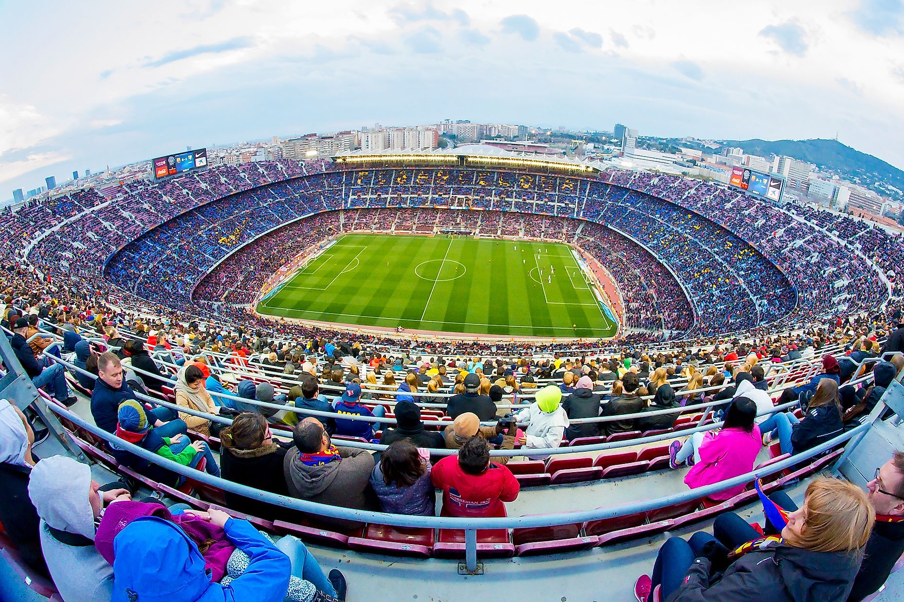 The 10 Largest Sports Stadiums In Europe - WorldAtlas