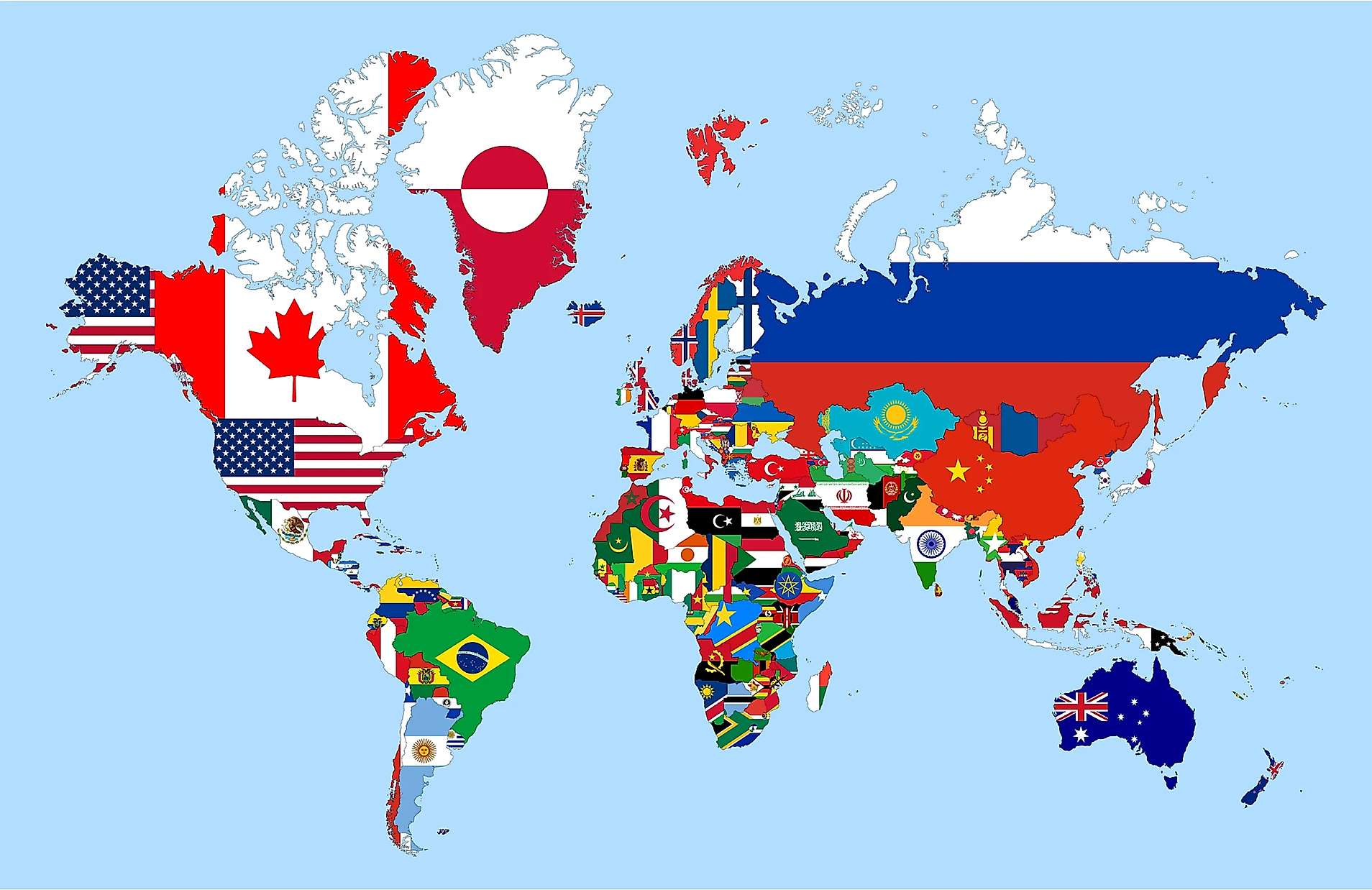 How Many Countries Are There In The World WorldAtlas