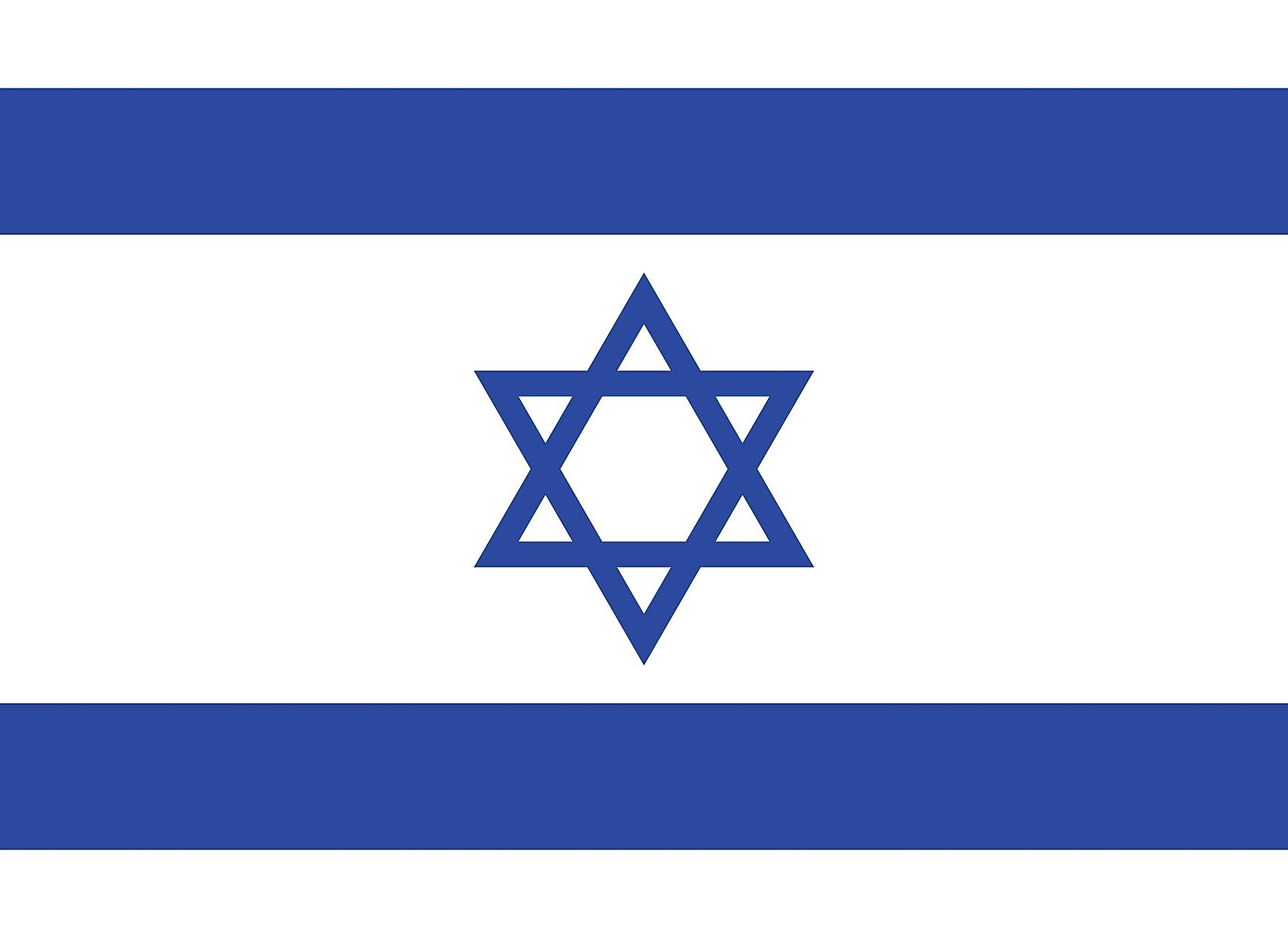 What Do The Colors And Symbols Of The Flag Of Israel Mean WorldAtlas