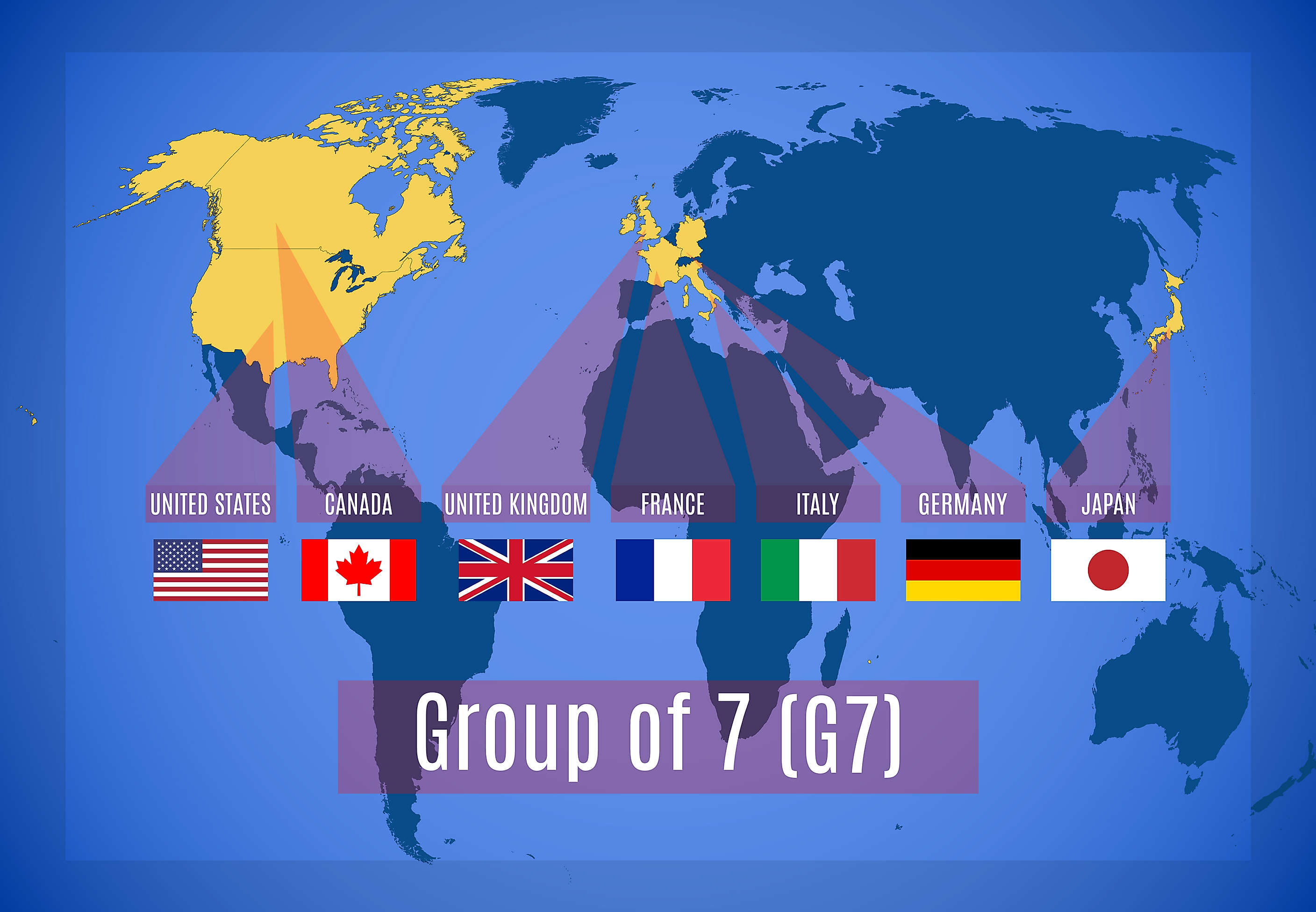 G7 Countries Worldatlas