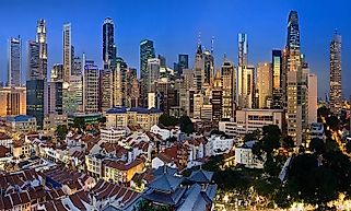 Singapore Latitude, Longitude, Absolute and Relative Locations - World ...