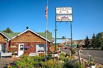 The charming town of Dubois, Wyoming. Editorial credit: melissamn / Shutterstock.com.