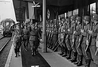 More details Hitler and Franco during Meeting at Hendaye (23 October 1940).