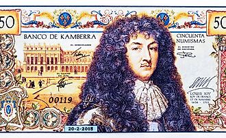 King Louis XIV of France, also known as the Sun King. 