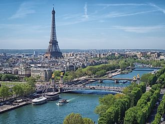 Seine River in Paris.