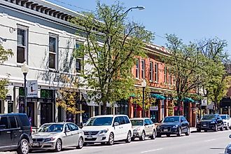 Main street of historic downtown, Littleton, Colorado. Image credit Arina P Habich via Shutterstock