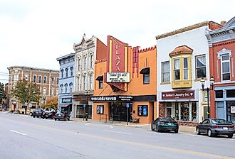 Downtown buildings in Ottawa, Kansas. Image credit Sabrina Janelle Gordon via Shutterstock