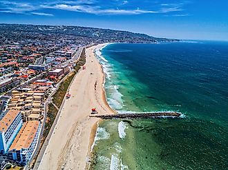 The beautiful Redondo Beach in southern California.