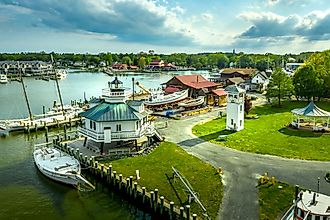 The scenic Maryland town of St. Michaels.