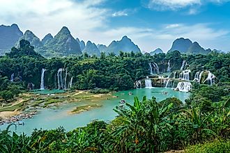 Ban Gioc Waterfall.