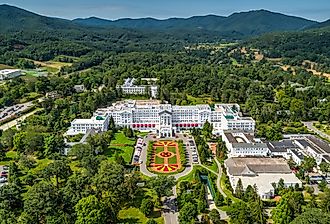 Greenbrier Resort, White Sulphur Springs, West Virginia.