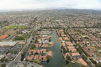 Aerial view of Oxnard, California