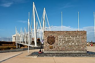 Operation Dynamo Memorial to Allied Forces in Dunkirk.