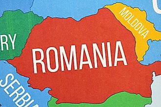 Romania map