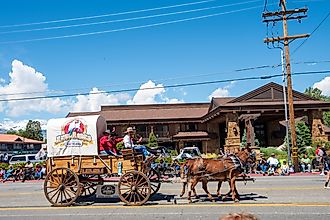 Bishop, California / USA - May 24 2019: Mule Days Parade