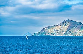 The spectacular scenery along the Firth of Clyde.