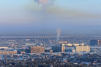 Yakutsk, the coldest city in the world.