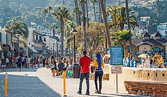 City of Avalon, the most visited tourist destination on Catalina Island, perfect place to take a break from the demands of daily life. Editorial credit: HannaTor / Shutterstock.com