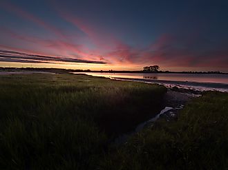 Jacobs Beach in Guilford, Connecticut