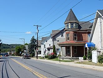 Main Street in Walnutport