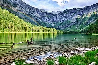 Avalanche Lake, Montana.