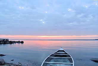 Lake Winnipeg, Manitoba. 