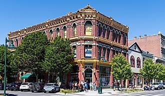 View of downtown Water Street in Port Townsend Historic District lined with well-preserved late 19th-century buildings. Editorial credit: 365 Focus Photography / Shutterstock.com