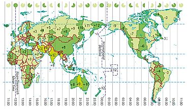 World Map / World Atlas / Atlas of the World Including Geography Facts ...