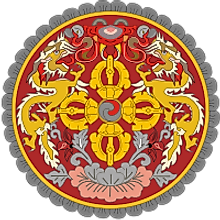 The National Coat of Arms of Bhutan