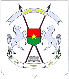 The National Coat of Arms of Burkina Faso
