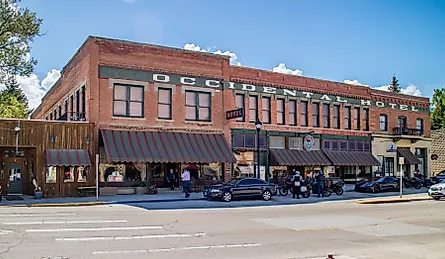 Street view in Buffalo, Wyoming. Editorial credit: Cheri Alguire / Shutterstock.com 