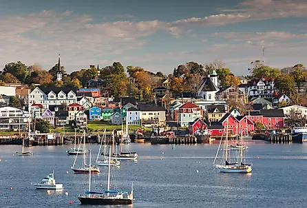 The beautiful and historic town of Lunenburg, Nova Scotia 