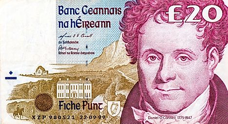  Ireland 20 pounds 1992-1999 Banknotes.