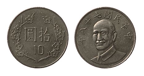New Taiwan 10 dollar Coin