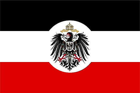 Service flag of the Reichskolonialamt (Imperial Colonial Office), German Empire. Image credit: David Liuzzo, Attribution, via Wikimedia Commons