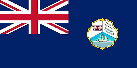 Flag of British Honduras/Belize used from 1919 to 1981