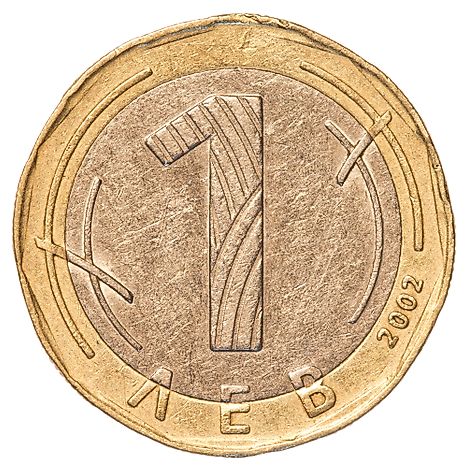 One Bulgarian leva coin