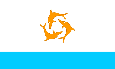 Anguilla used the Dolphin Flag between September 29, 1967 and March 19, 1969 for the period when it existed as an independent entity called the Republic of Anguilla after it gained independence from British rule for a short while. 