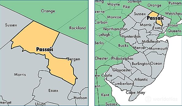 Passaic County Nj Zip Code Map